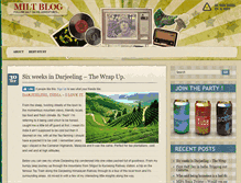 Tablet Screenshot of miltblog.com